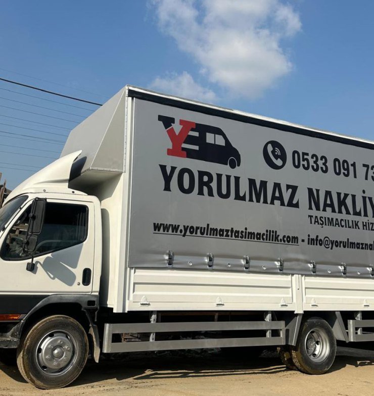 Asansörlü nakliyat – kapalı kasa kamyon